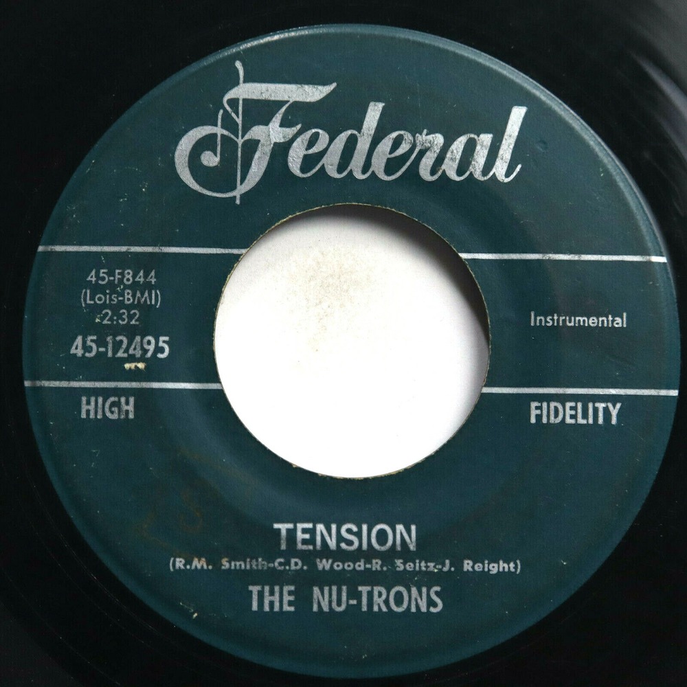 NU-TRONS - TENSION / WILD SIDE - SOUL 45